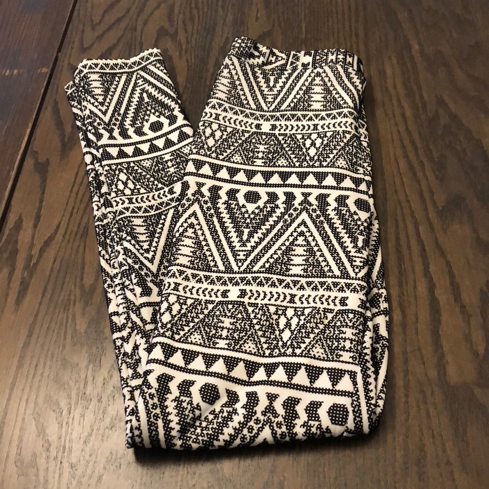 Topshop high waisted pants with velvet detailing